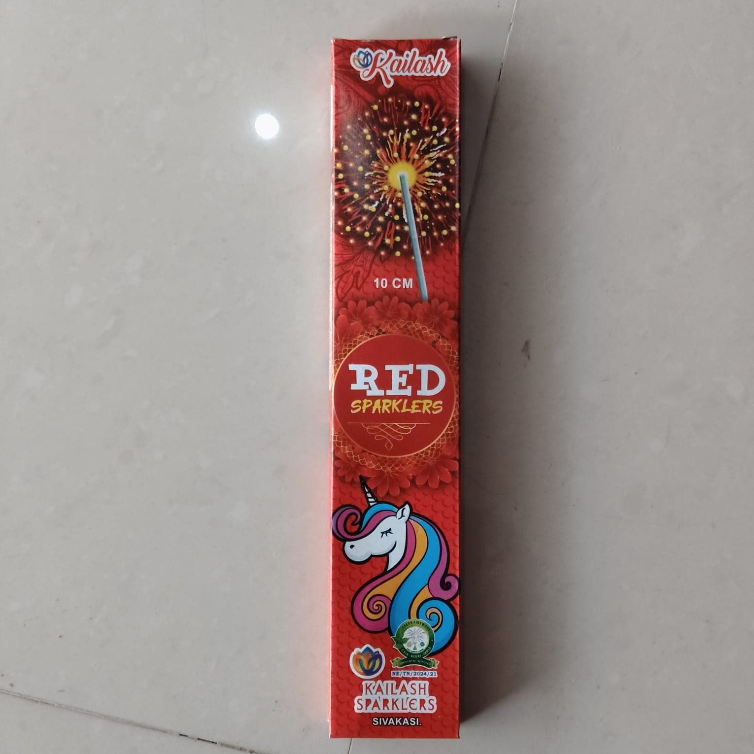 10 cm Red