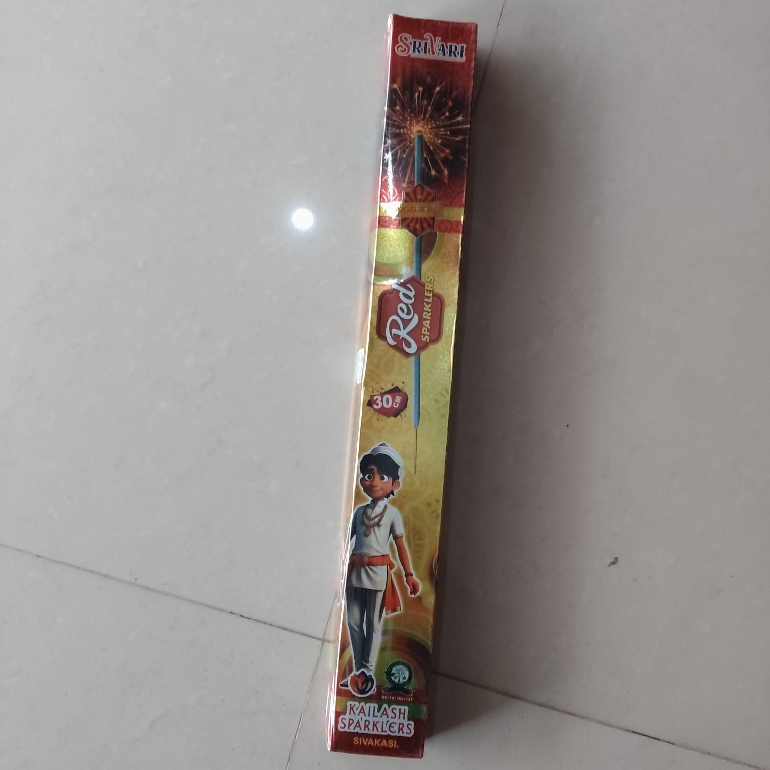 30 cm Gold Red